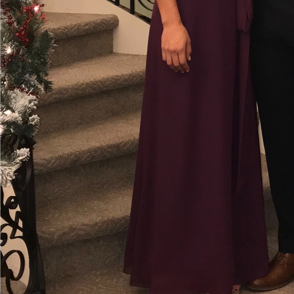 Elegant Purple Gown